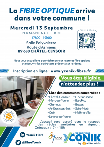 Permanence Fibre Yconik Châtel-Censoir