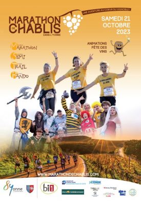 Affiche Officielle Marathon de Chablis 2023