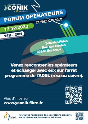 Affiche Forum Opérateurs Escamps