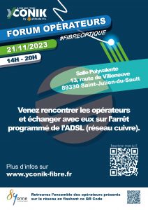 Affiche Forum Opérateurs Saint-Julien-du-Sault