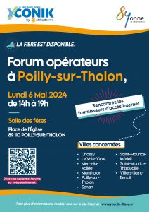 Affiche FO Poilly sur Tholon Yconik