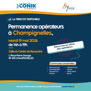 Visuel Réseaux Sociaux PO Champignelles Yconik